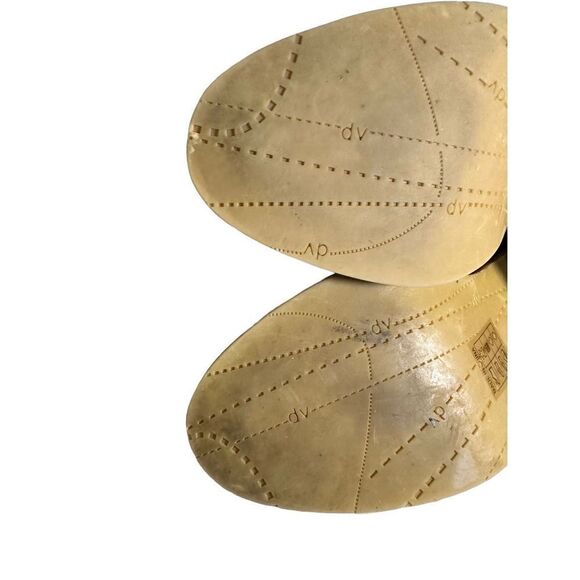 Dolce Vita Black Suede Heeled Peep Heel Bootie - Picture 6 of 11